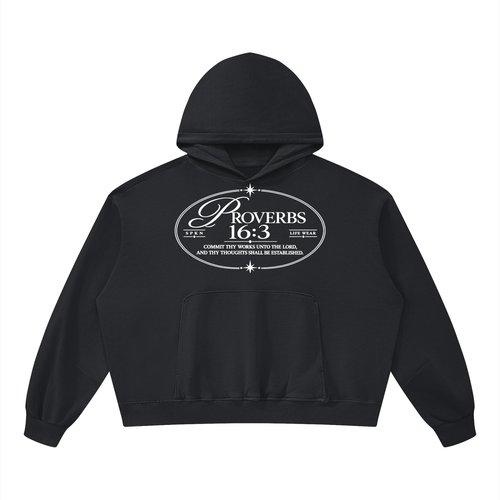 BLACK PROVERBS 16:3 PURPOSE  SET | SPKN LIFEWEAR