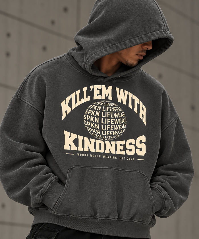 KINDNESS 001 Dark Grey | SPKN LIFEWEAR