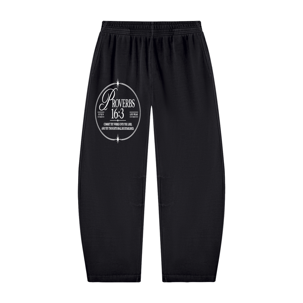 BLACK PROVERBS 16:3 PURPOSE  SET | SPKN LIFEWEAR