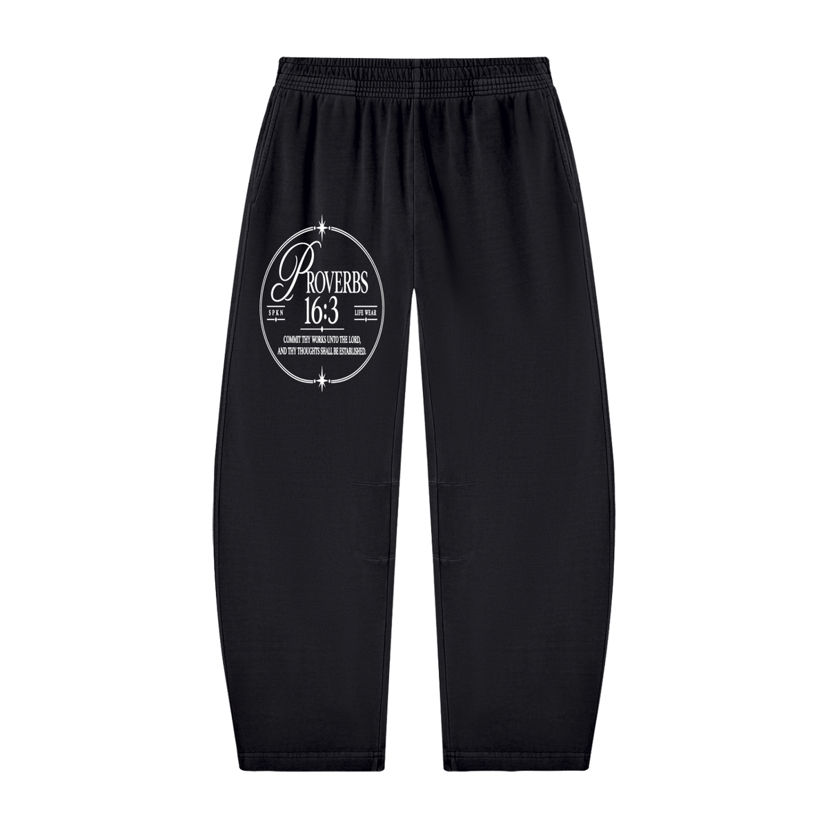BLACK PROVERBS 16:3 PURPOSE  SET | SPKN LIFEWEAR