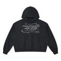 Black Philippians Vintage Washed Hoodie