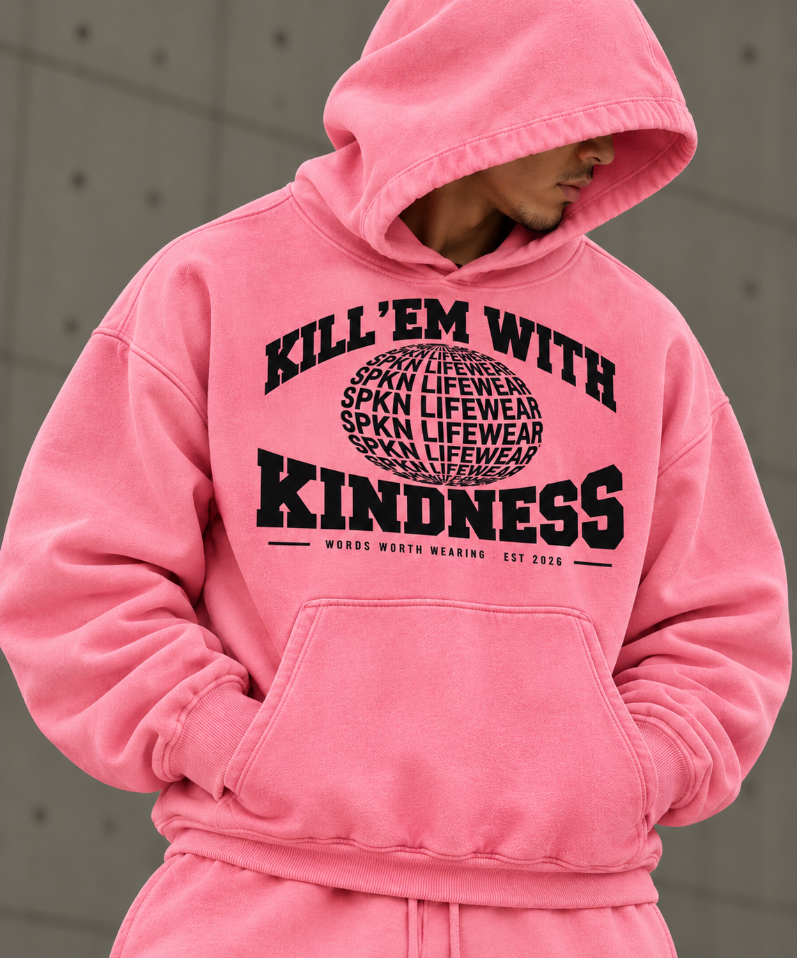 KINDNESS 001 Pink | SPKN LIFEWEAR