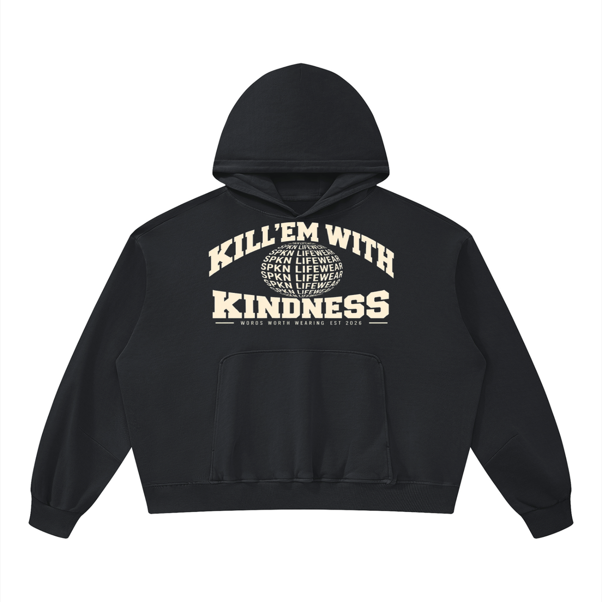 KINDNESS 001 Black | SPKN LIFEWEAR