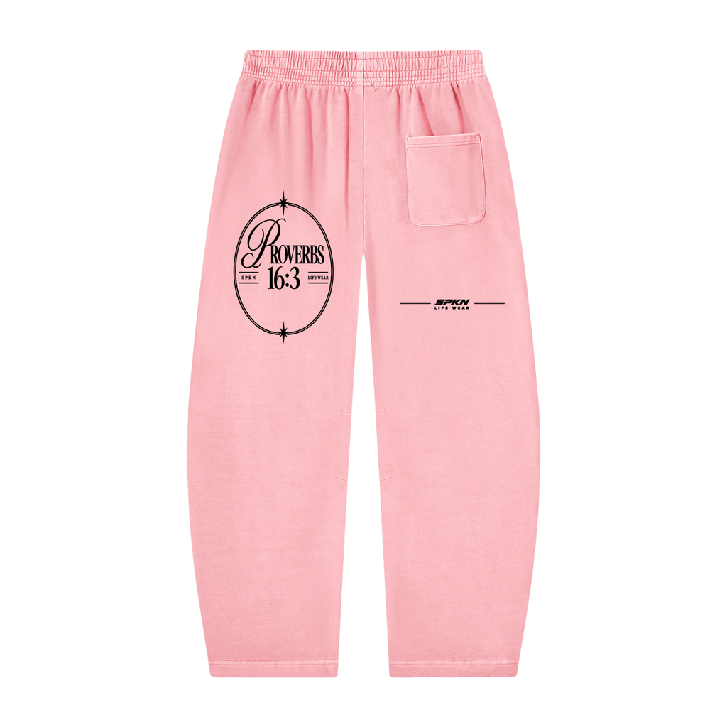 PINK PROVERBS 16:3 PURPOSE SET | SPKN LIFEWEAR