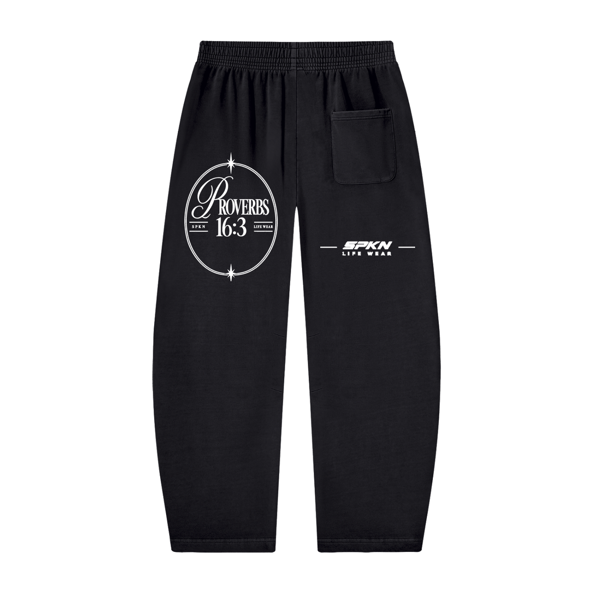 BLACK PROVERBS 16:3 PURPOSE  SET | SPKN LIFEWEAR